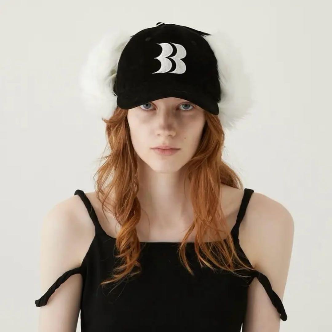 帽子 basics BB Logo Flight Cap