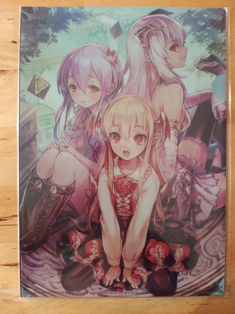 神撃のバハムート 4thアニバーサリークリアファイル&カードコレクション