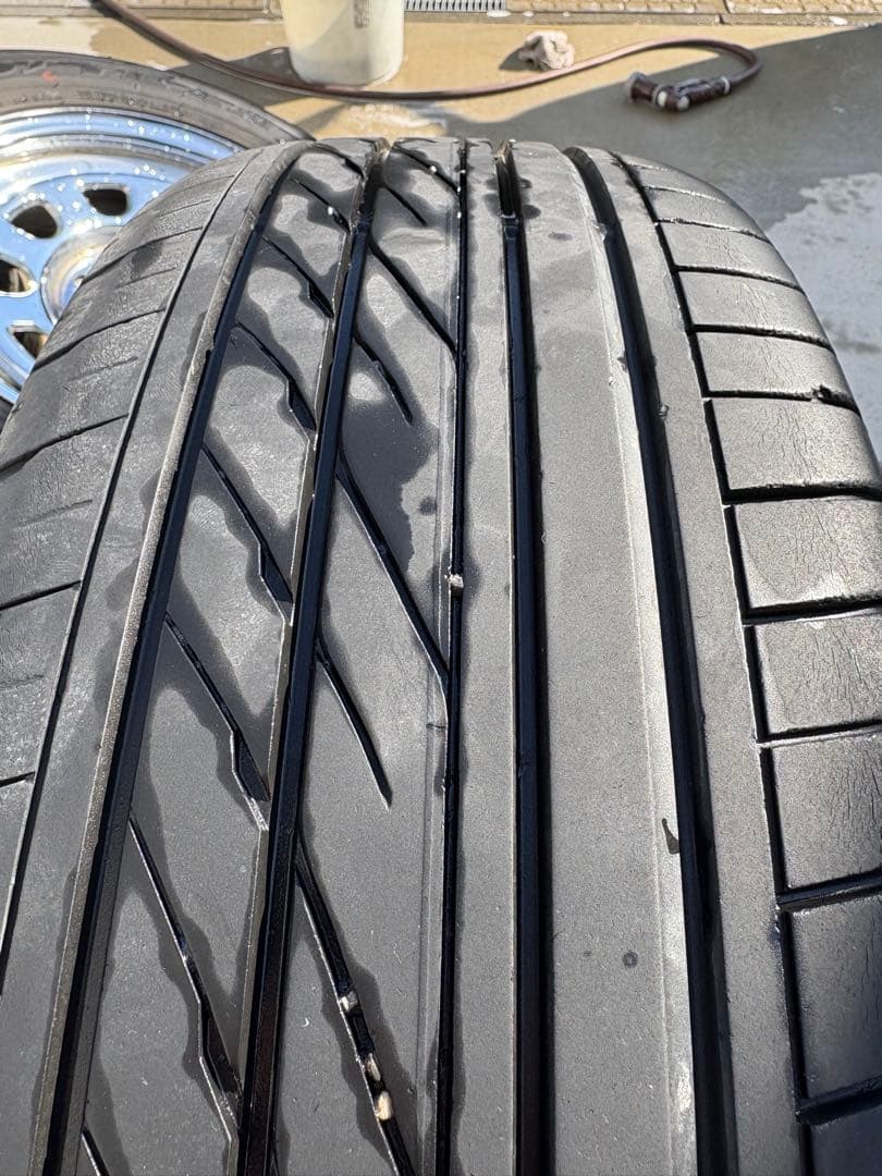 Goodyear 16インチアルミホイールセット 4本 デイトナ、ハイエース