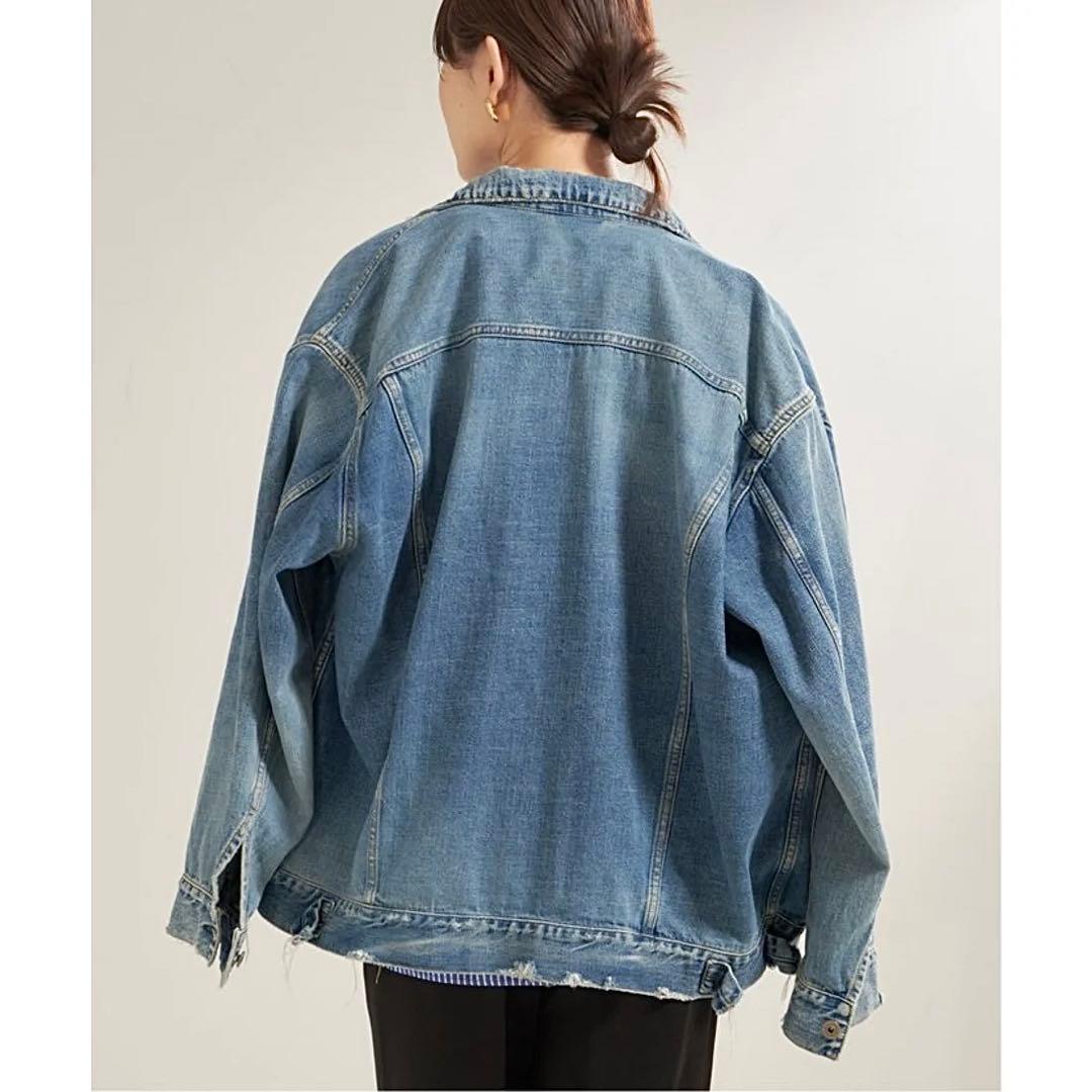 2024AW Plage Damaged デニムジャケット 38