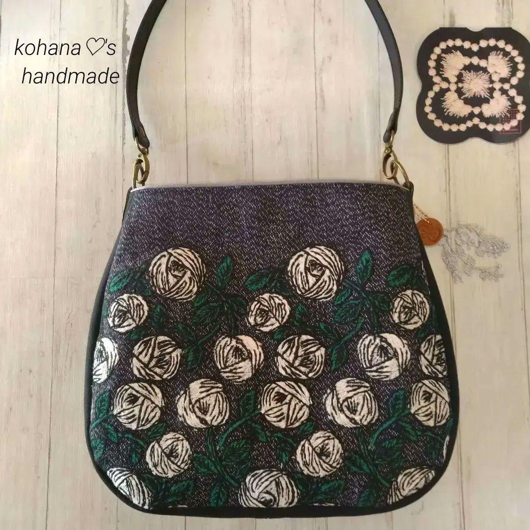 ❀新色❀ハンドメイドஐ..ラウンドショルダーバッグ∂бミナペルホネン⚮̈