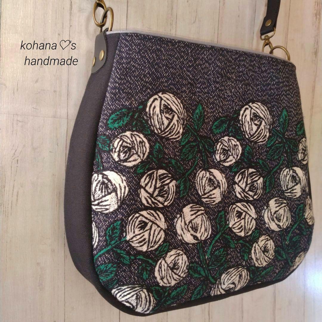 ❀新色❀ハンドメイドஐ..ラウンドショルダーバッグ∂бミナペルホネン⚮̈