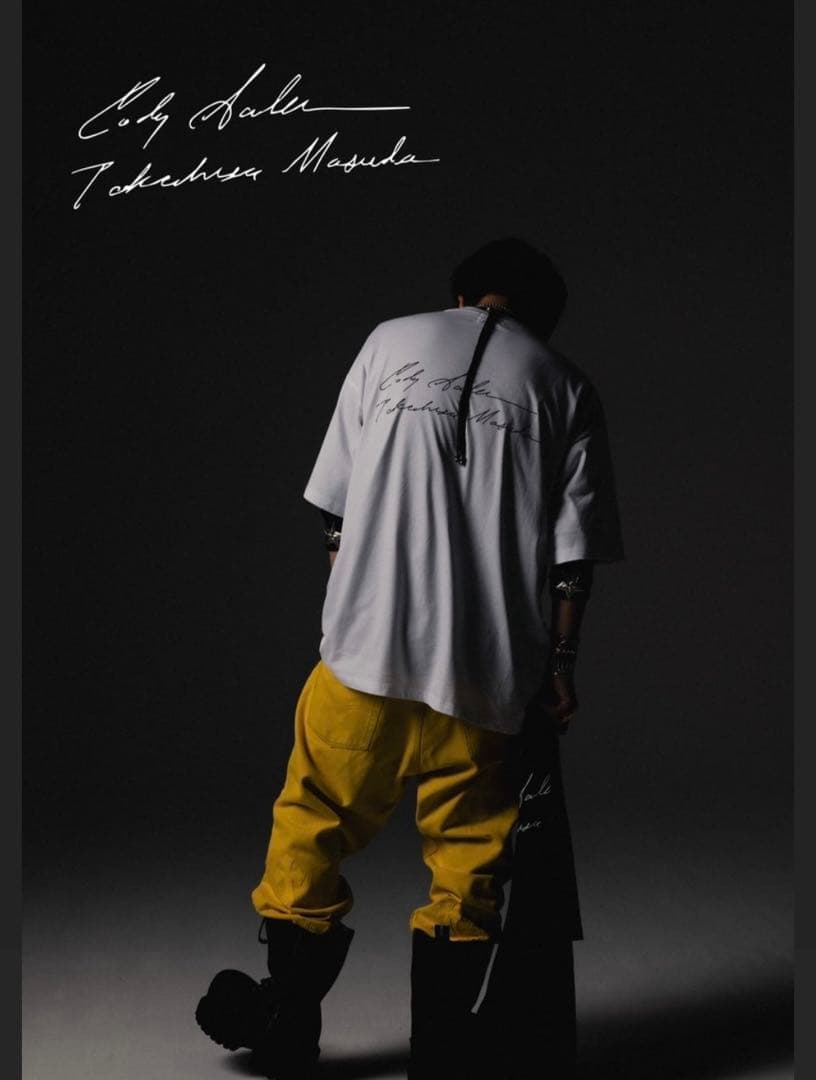 【美品】コディ・サンダーソン×増田 貴久　Tシャツ　ブラック