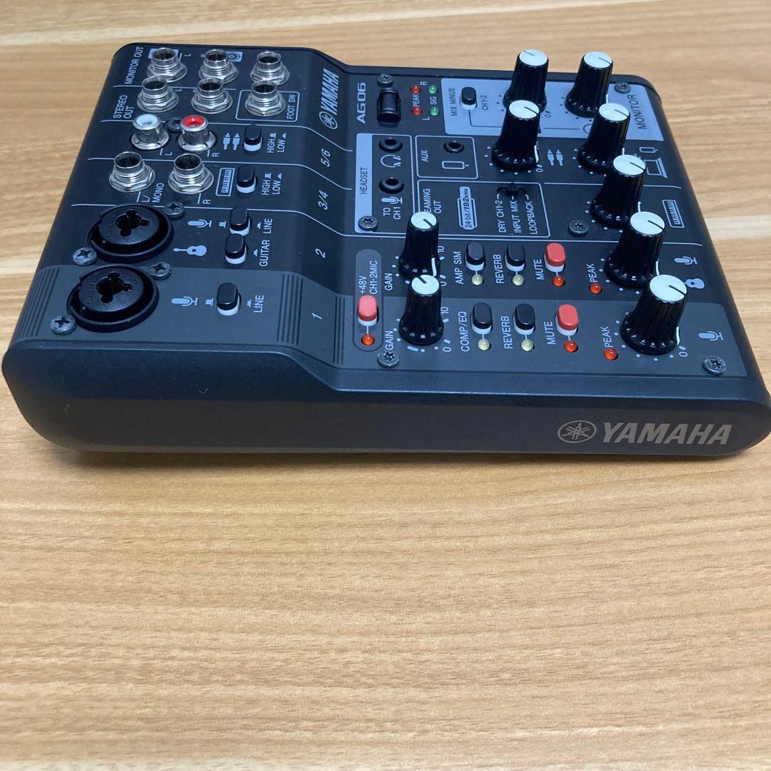 YAMAHA AG06 MK2 オーディオインターフェイス