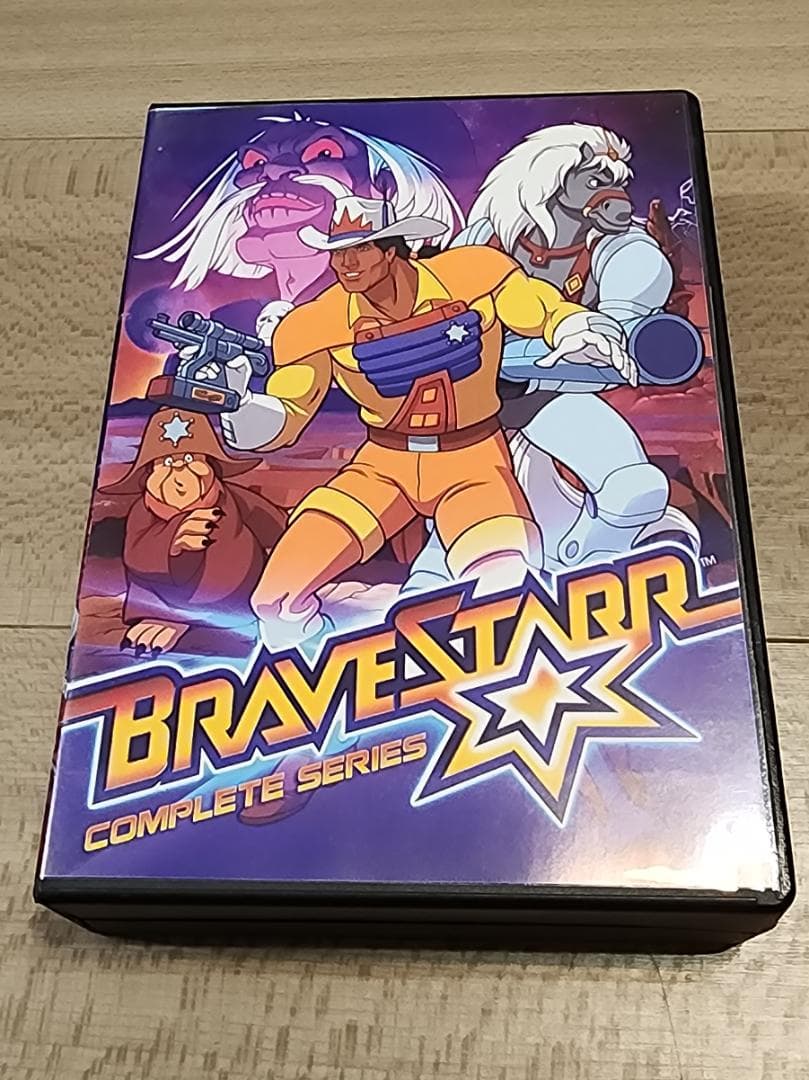 キッズ・ファミリー Very Rare OOP Bravestarr Complete DVD