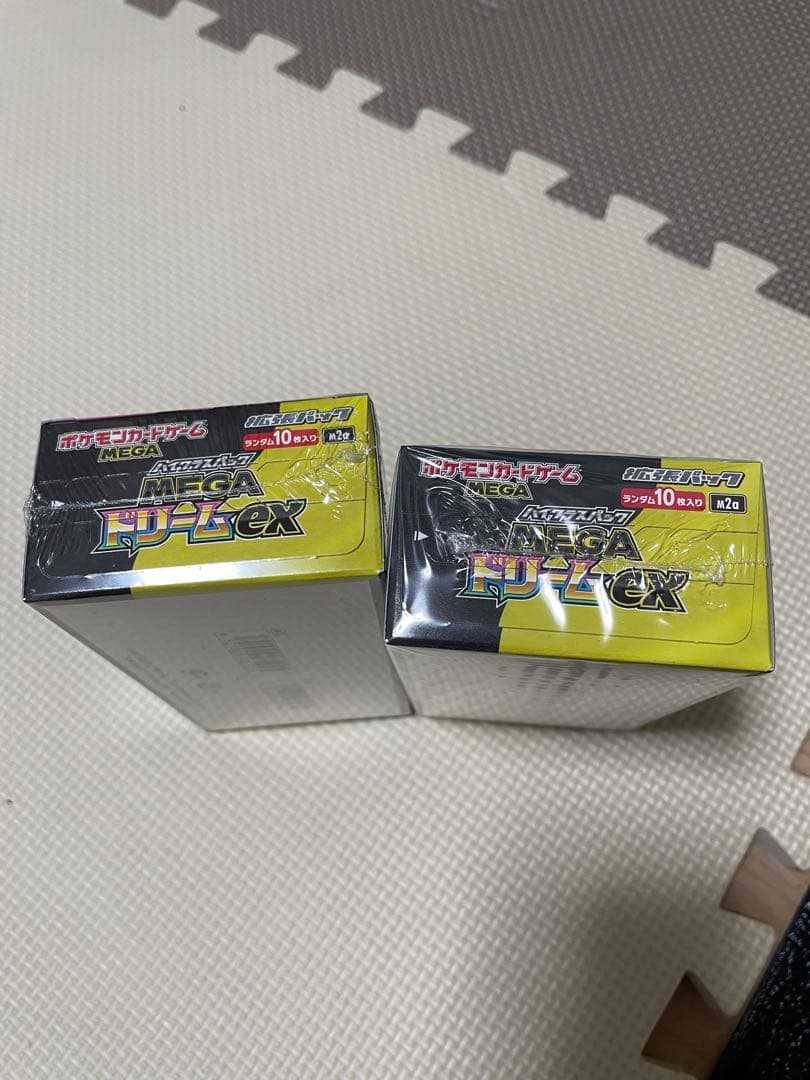 し*す様 ポケモンカード MEGAドリームEX 2box シュリンクあり