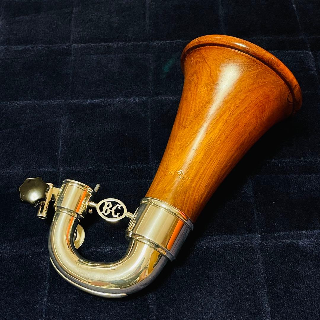 超希少 バスクラリネットローズウッド製ベル ビュッフェクランポン用