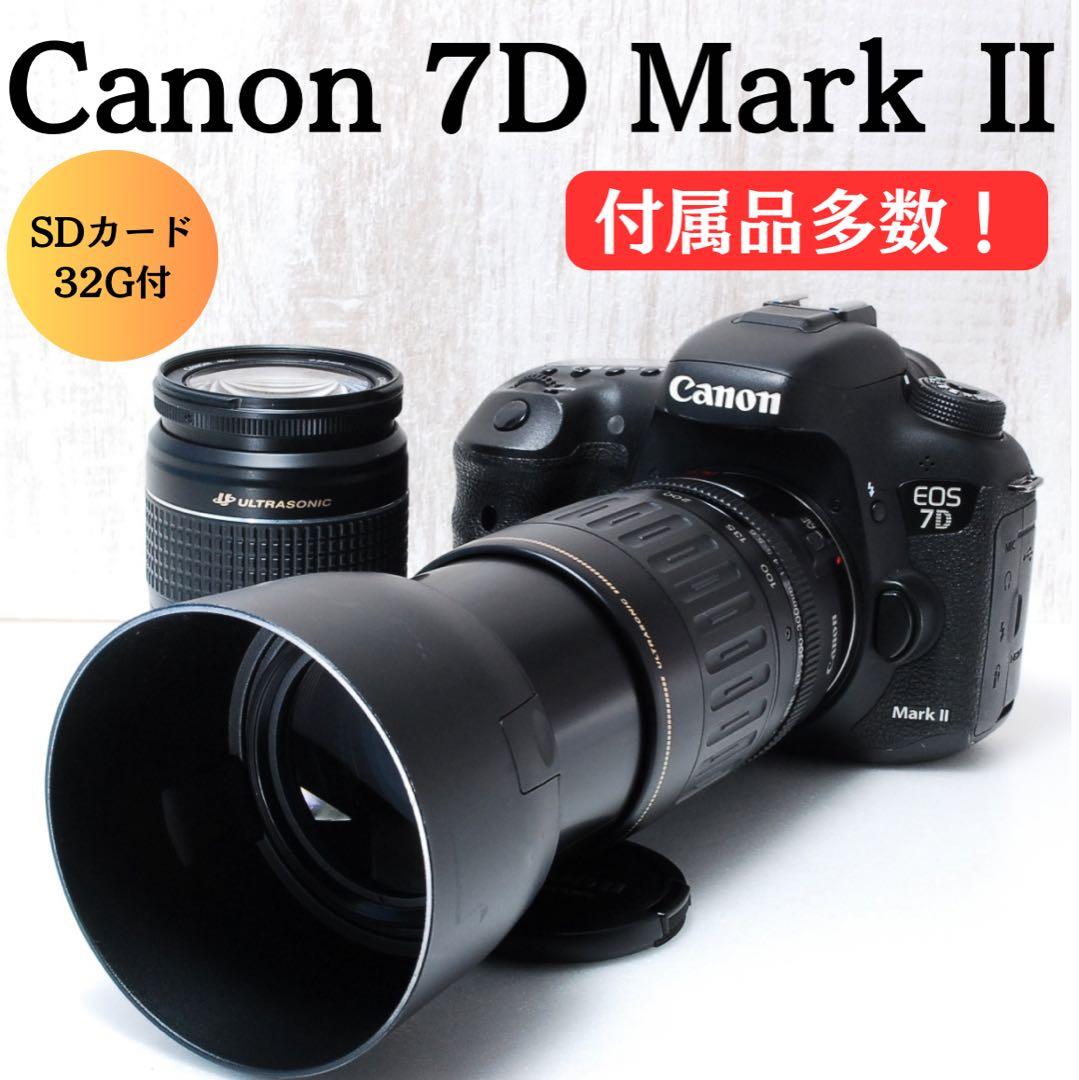 超望遠レンズ付✨ 初心者からプロまで✨高速連写 Canon 7D MarkⅡ