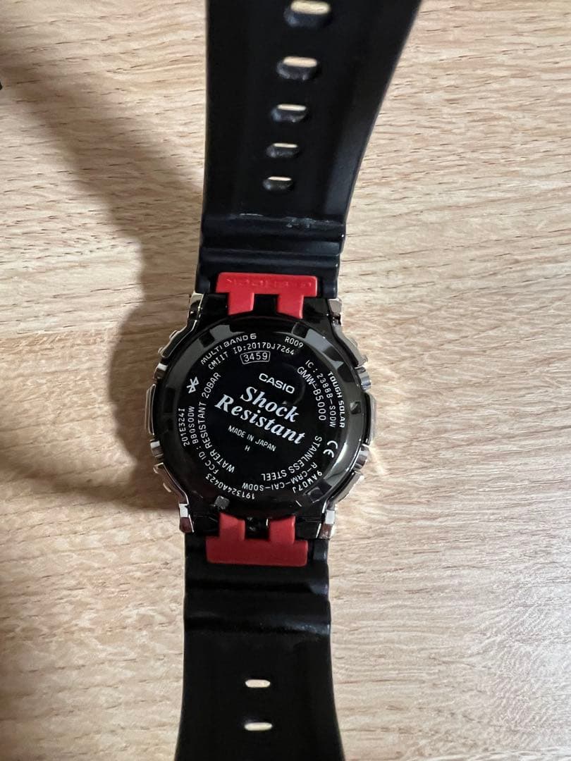 【動作確認済】【定価72,600円】G-SHOCK GMW-B5000-1JF