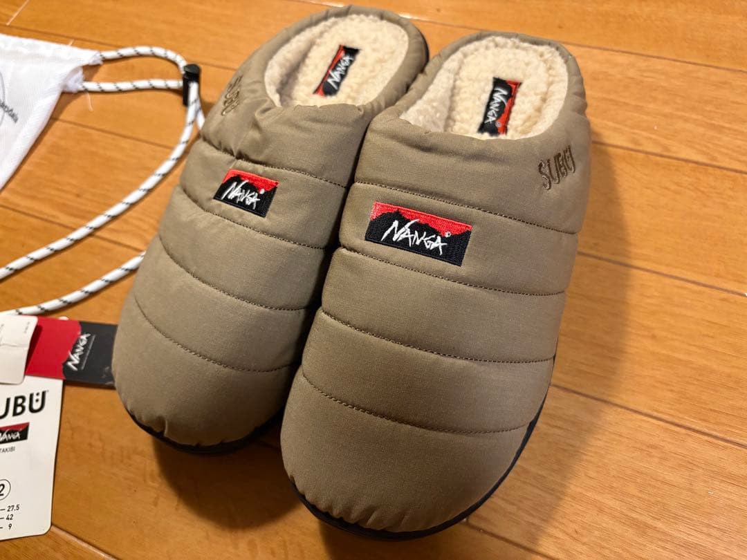 NANGA×SUBU タキビ　ウィンター　サンダル　新品送料込み