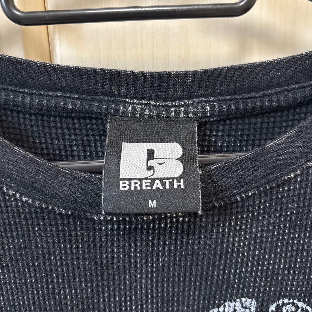 BADHOP【 BREATH 】ワッフルロングスリーブTシャツ