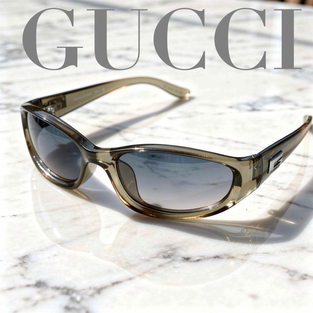 小物 GUCCI archive sunglasses gradation clear