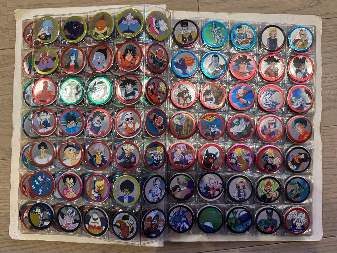 S&B ドラゴンボール ミニメンコホルダー ミニメンコ大量セット