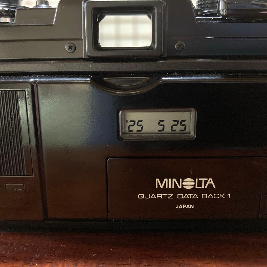 minolta X700 MD50mm f1.4 データバック付属