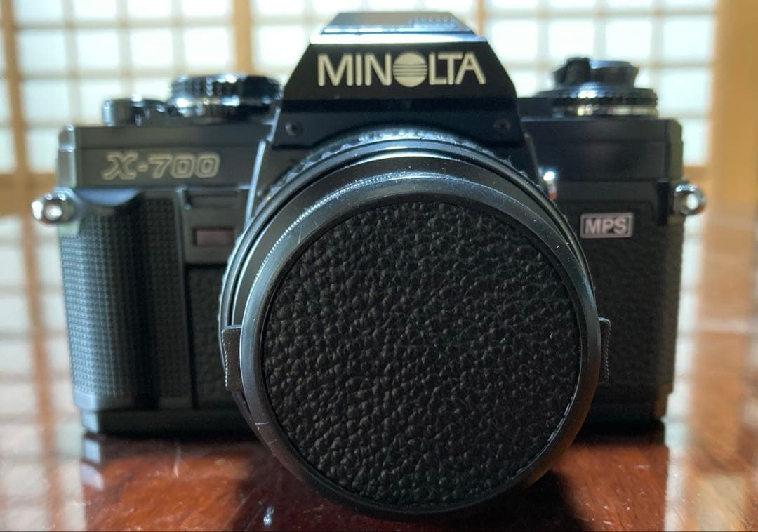 minolta X700 MD50mm f1.4 データバック付属