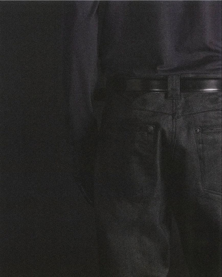 VUJA DÉ OMAR AFRIDI \"Noir\" コーティングデニム