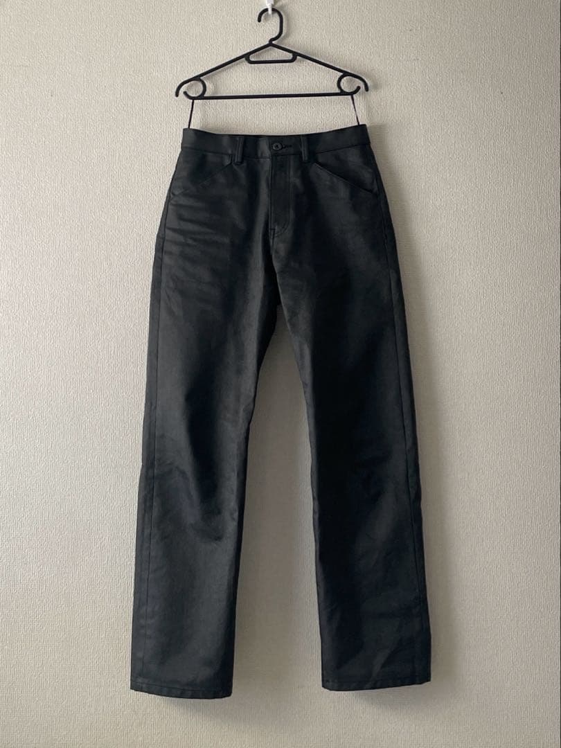 VUJA DÉ OMAR AFRIDI \"Noir\" コーティングデニム