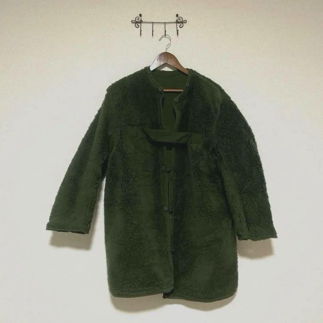 極美品　スウェーデン軍　M59フィールドコート　ボアライナー付　フルセットC50