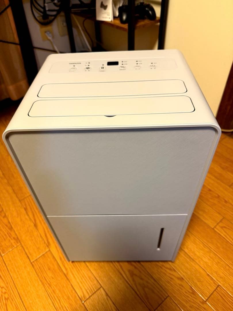 山善　衣類乾燥除湿機　EDC-H601 ライトグレー