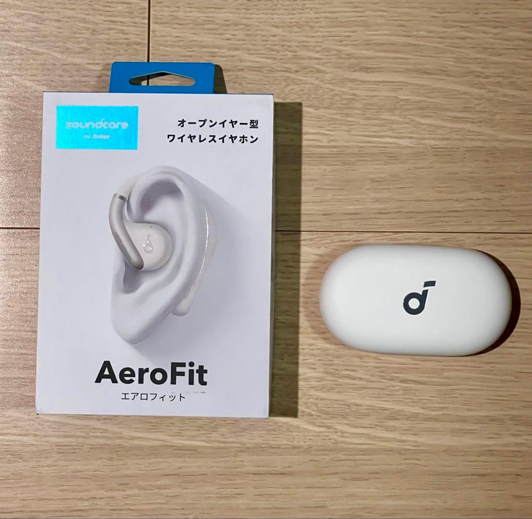 【美品】Soundcore AeroFit ワイヤレスイヤホン