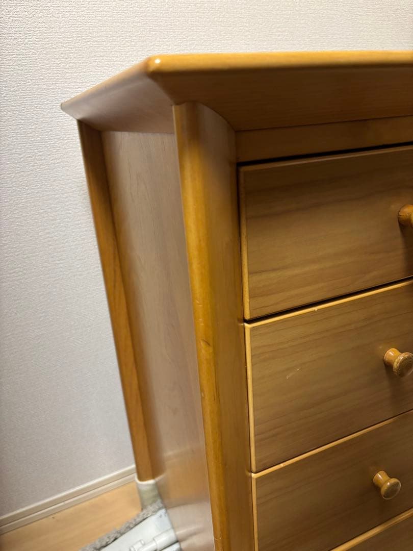 東海家具　タンス　4段　チェスト