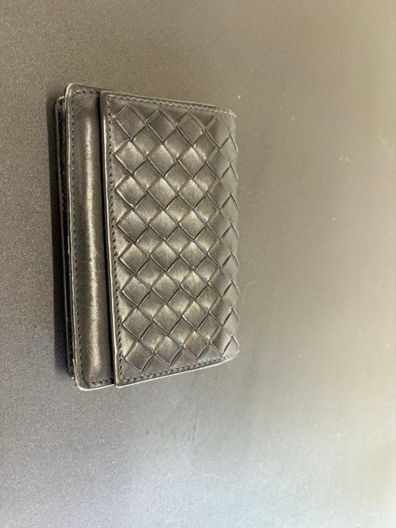 BOTTEGA VENETA 編み込みレザー名刺入れ
