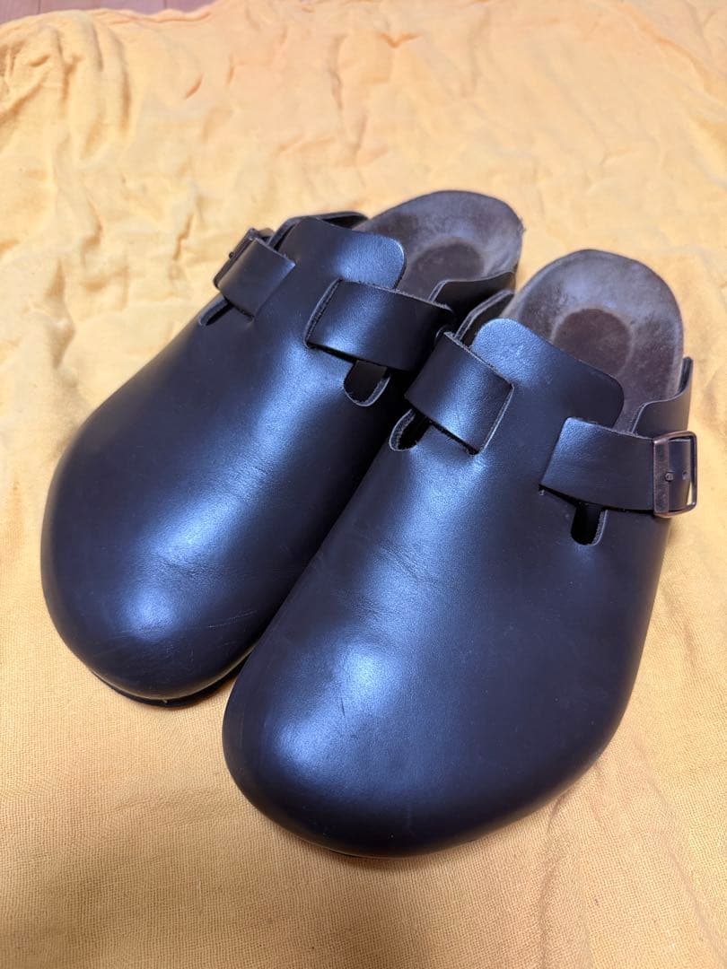 Birkenstock ブラックサンダル 43