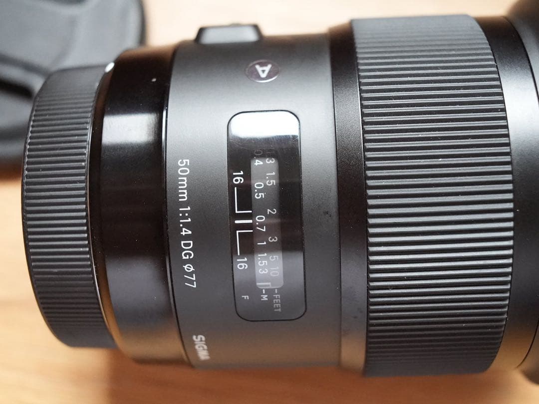 SIGMA 50mm f1.4 DG HSM ART EFマウント