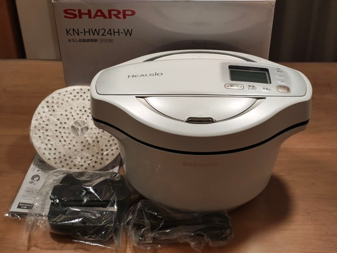 SHARP ヘルシオ ホットクック KN-HW24H-W