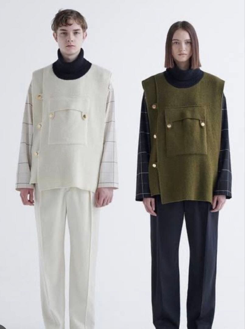 トップス CULLNI Turtleneck Military Knit