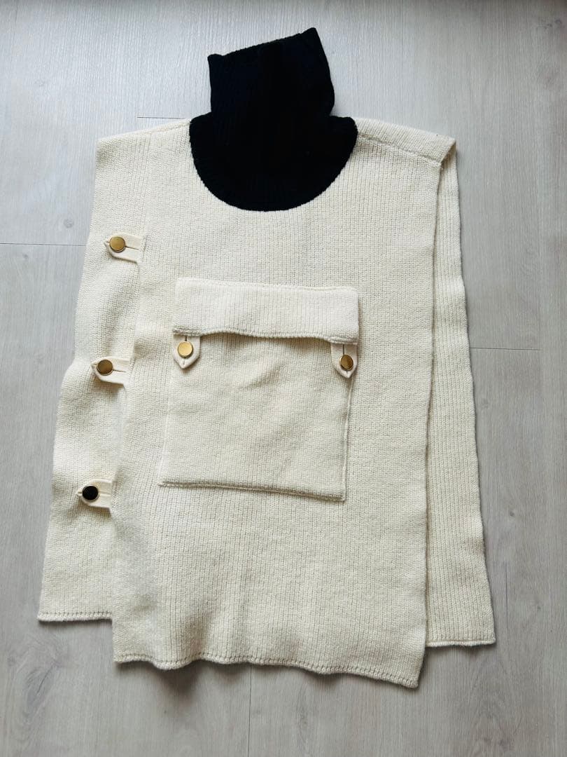 トップス CULLNI Turtleneck Military Knit