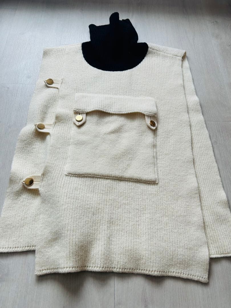 トップス CULLNI Turtleneck Military Knit