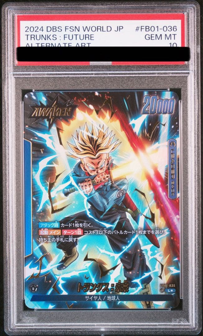 【PSA10】トランクス　リーダーパラレル