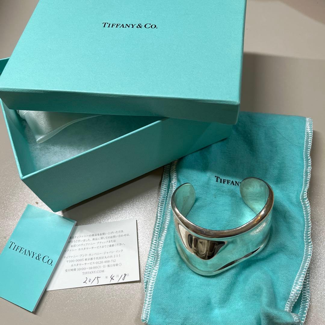 Tiffany & Co. シルバー ボーンカフ　右手用