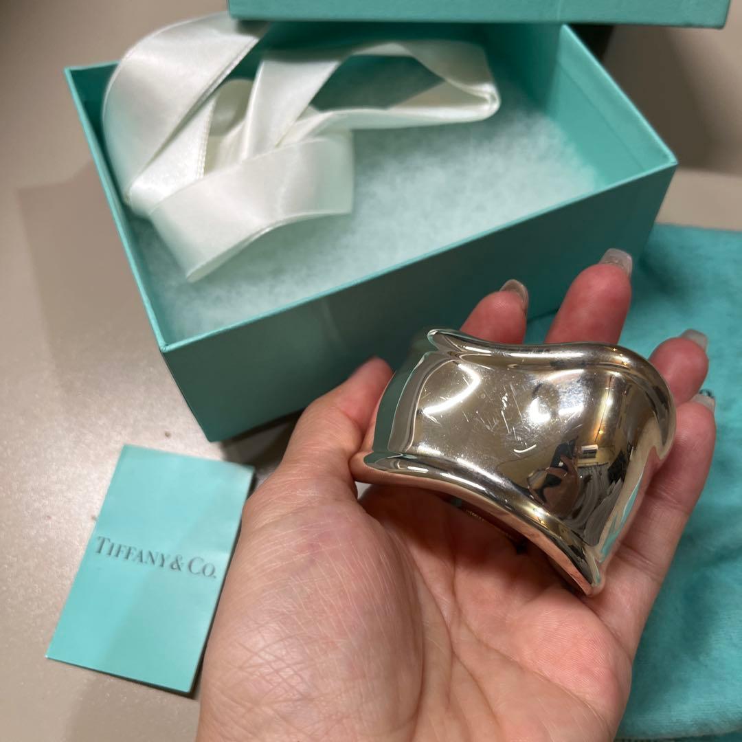 Tiffany & Co. シルバー ボーンカフ　右手用