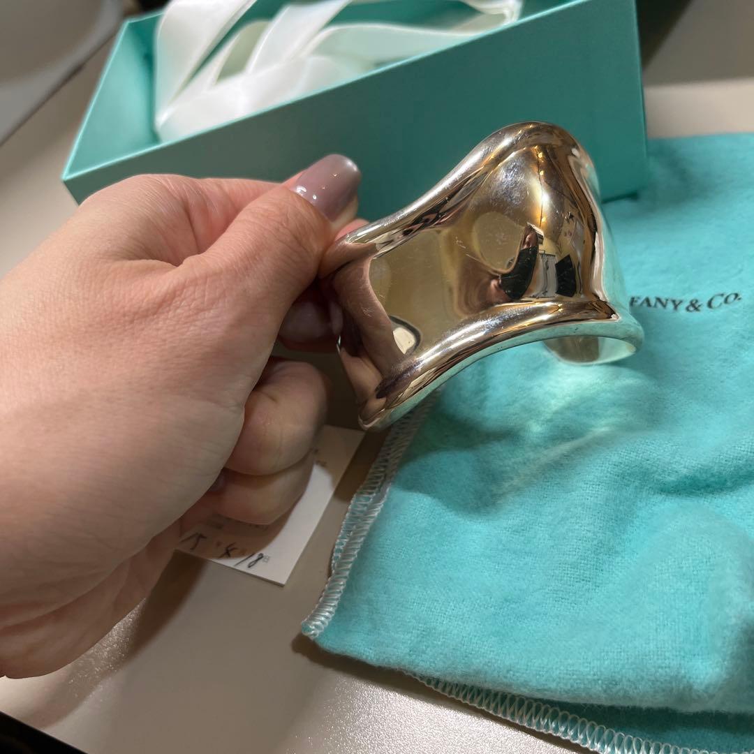 Tiffany & Co. シルバー ボーンカフ　右手用
