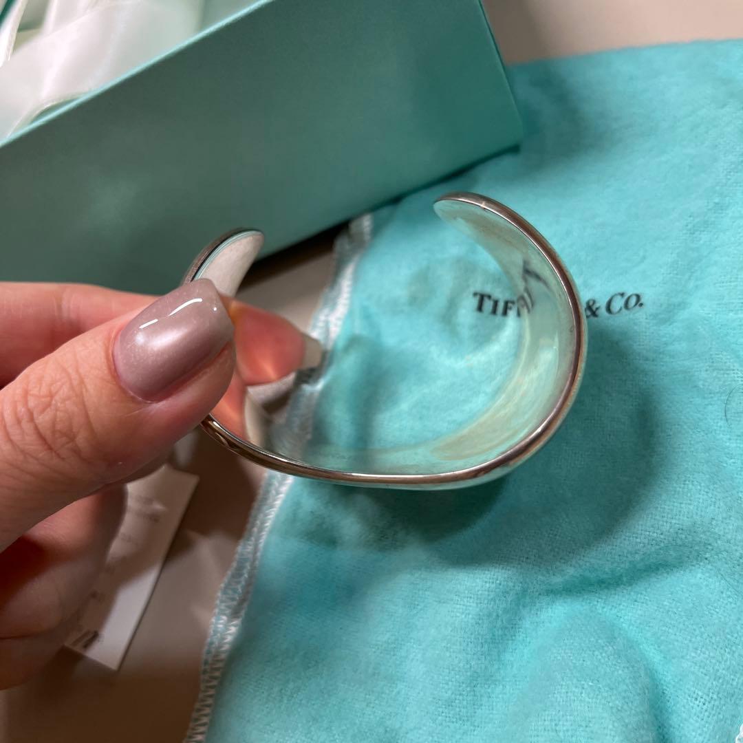 Tiffany & Co. シルバー ボーンカフ　右手用