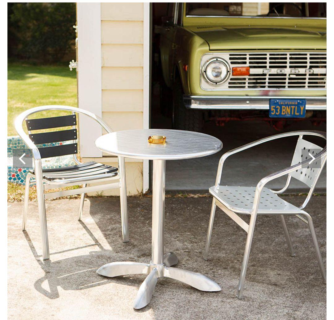 DULTON ALUMINUM ROUND TABLE 60　ラウンド テーブル