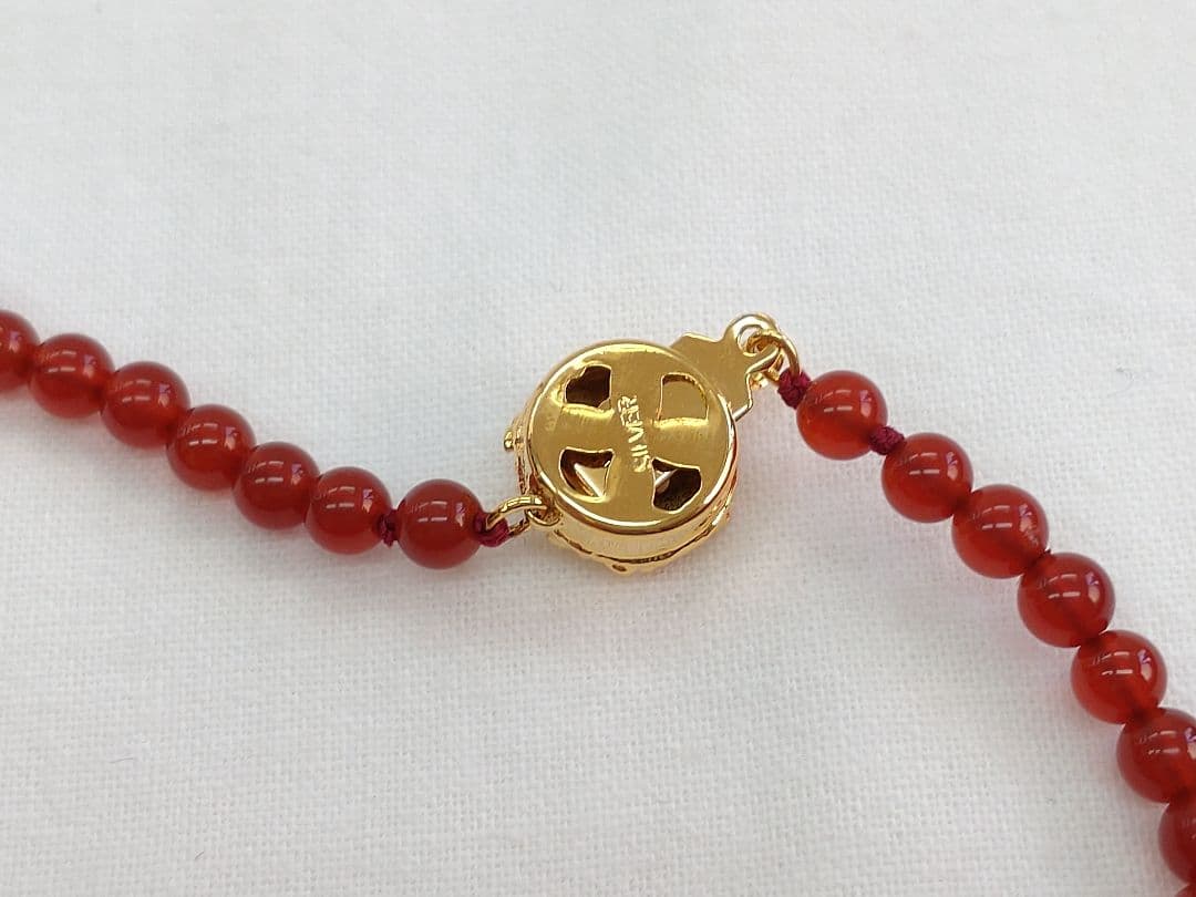 ま*い様 赤メノウ ネックレス イヤリング