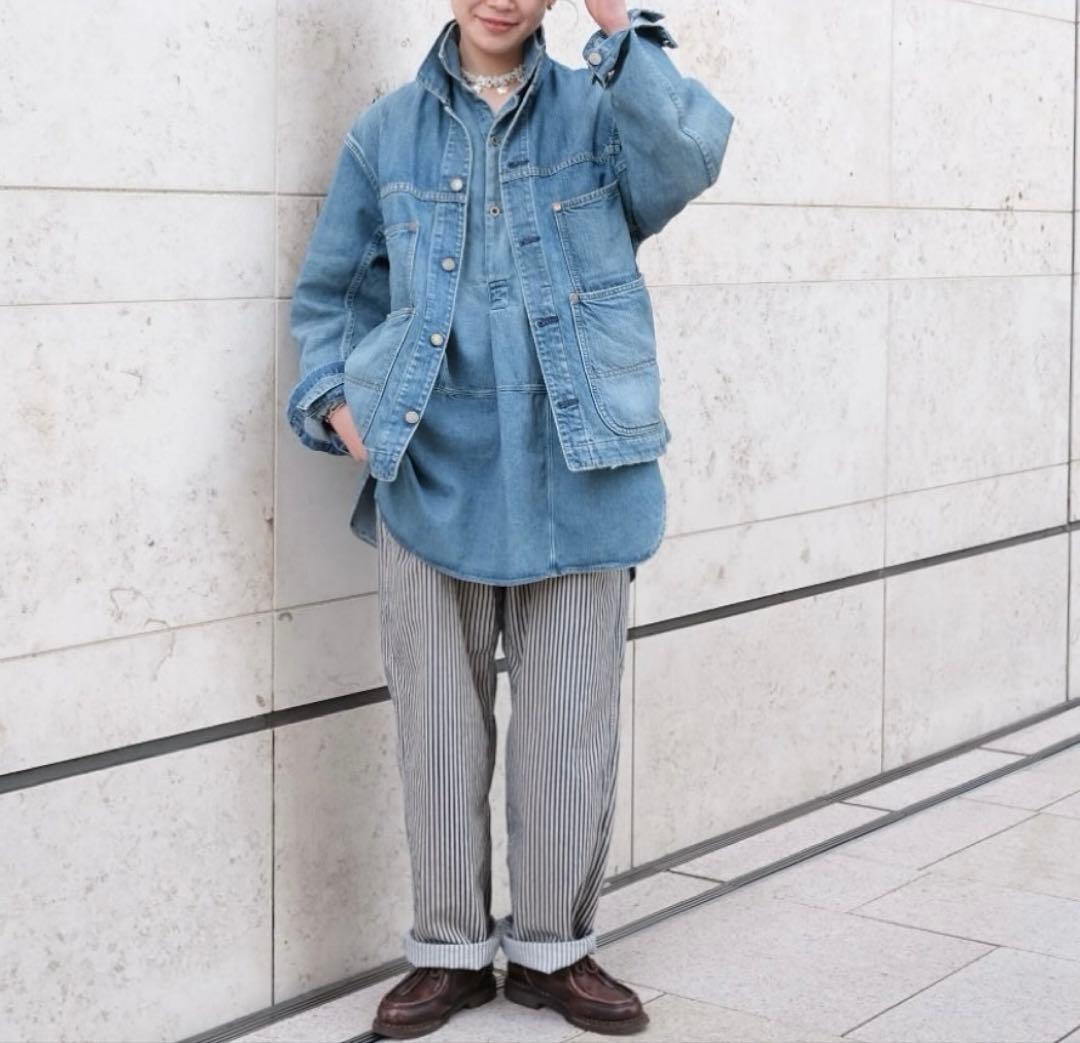 45R モンプチデニムの908ベイカーパンツ(淡) 現行品　¥50600 新品