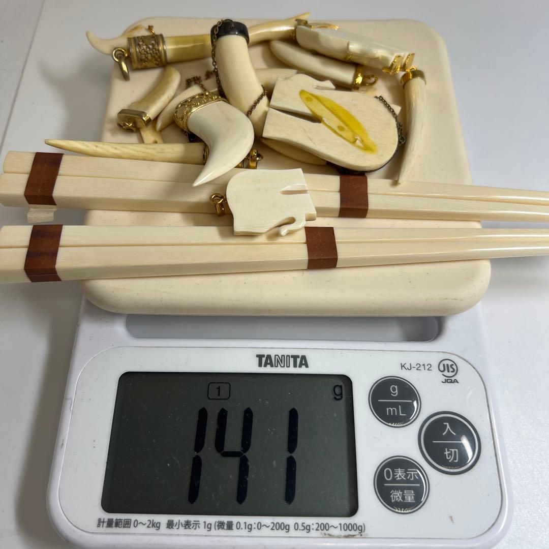 極上　箸　アクセサリー　色々　141g 東K8-0125☆2F トヒコ