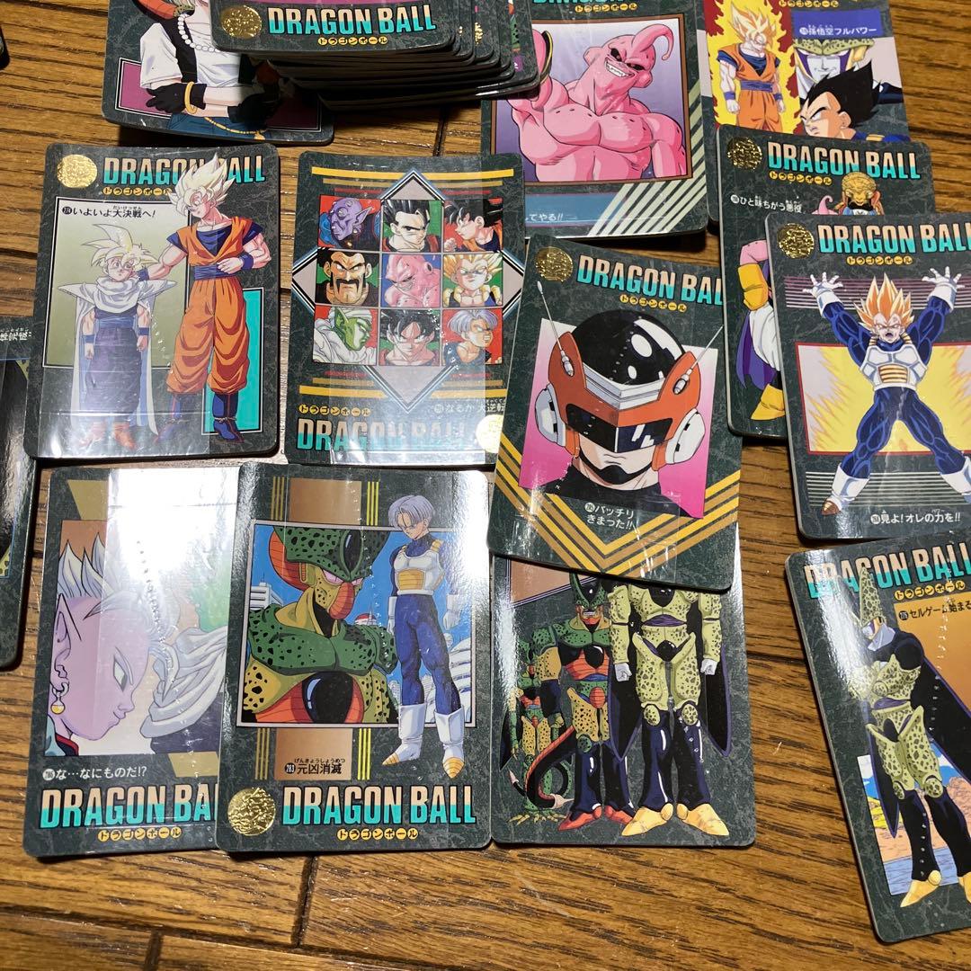 ドラゴンボール ビジュアルアドベンチャー 激レア　当時もの未開封多め　192枚