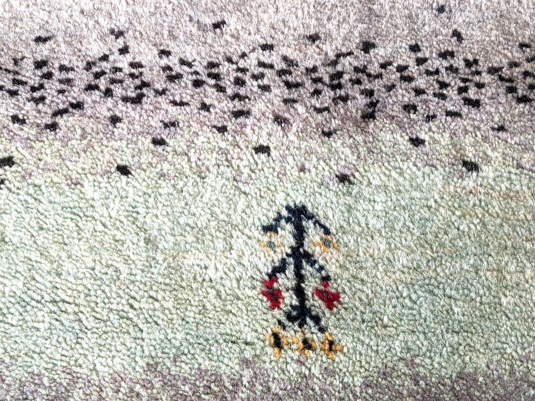 ZOLLANVARI ゾランヴァリ ギャッベ 絨毯 ラグ　手織り