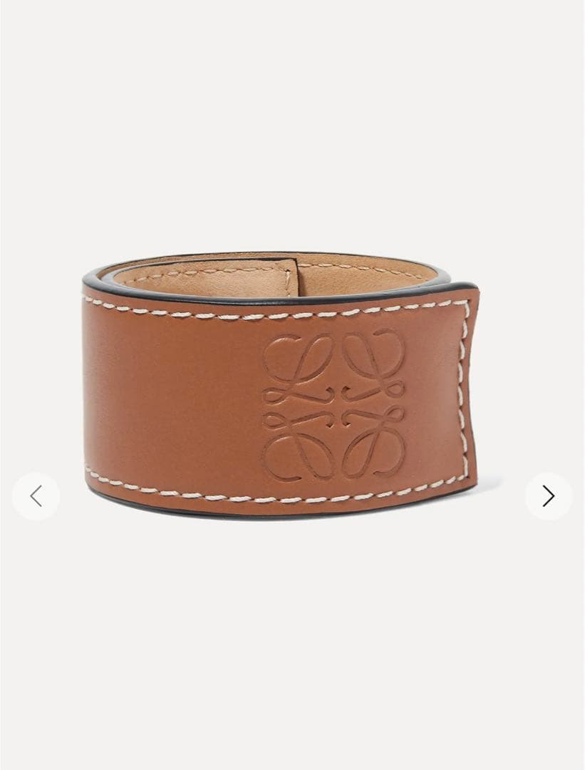 【ほぼ新品】LOEWE ロエベ　レザーブレスレット