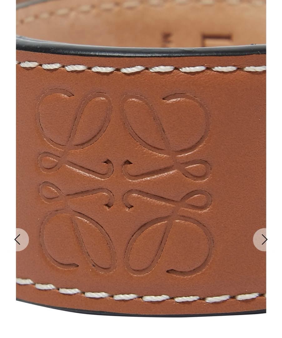 【ほぼ新品】LOEWE ロエベ　レザーブレスレット