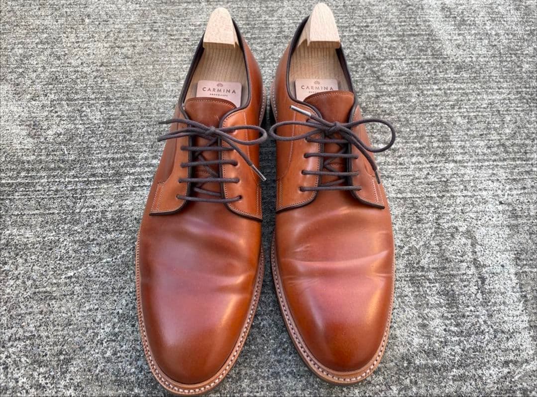 CARMINA カルミーナ ホーウィンシェルコードバン オスカー UK9