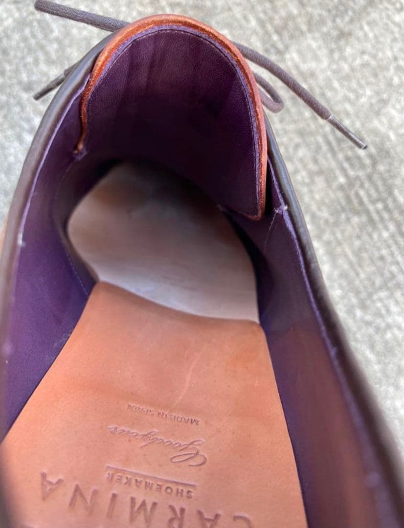 CARMINA カルミーナ ホーウィンシェルコードバン オスカー UK9