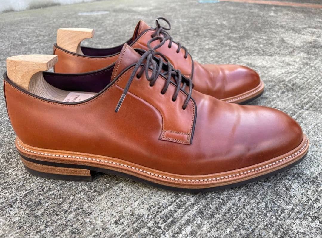 CARMINA カルミーナ ホーウィンシェルコードバン オスカー UK9