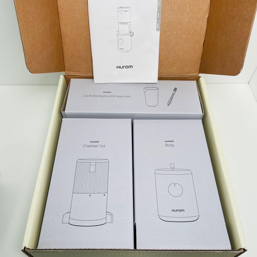 Hurom ヒューロム コールドプレスジューサー H310A スロージューサー