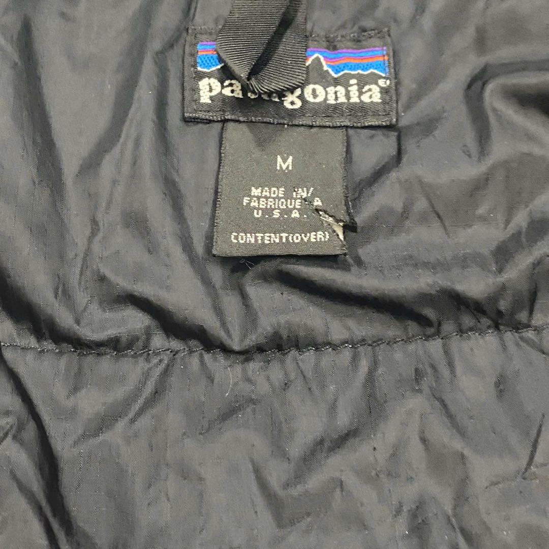 希少00sUSA製patagoniaパタゴニア パフボールベストバターナッツ